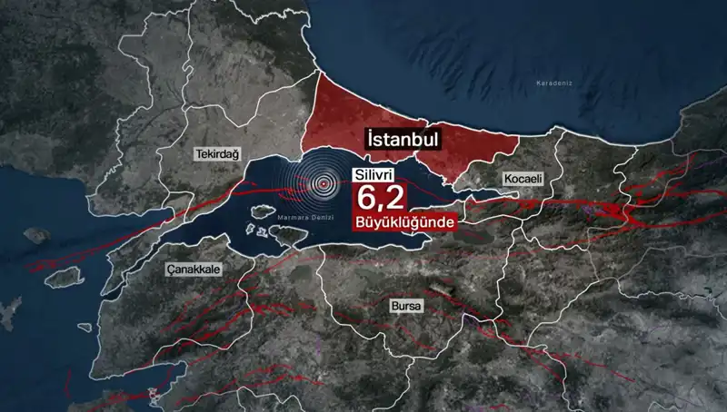 İstanbul'u Sallayan Deprem: 6,2 Büyüklüğünde Şok Edici Gelişme
