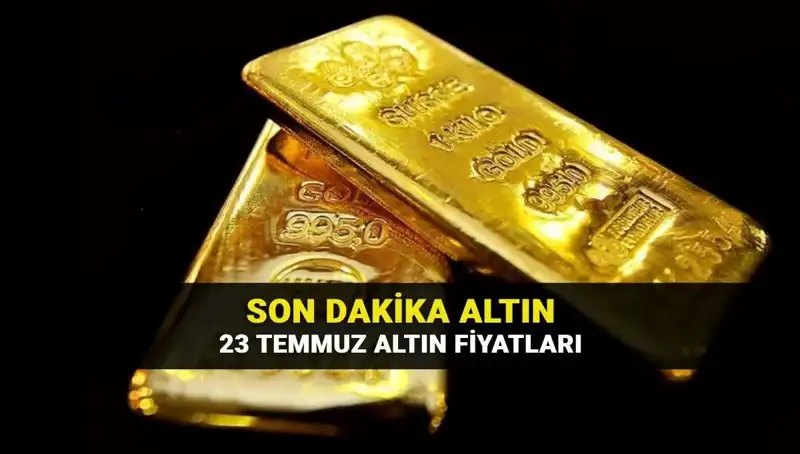 23 Temmuz’da Altın Fiyatlarında Son Durum: Gram ve Çeyrek Altın Ne Kadar?