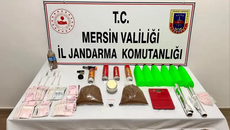 Mersin'de Uyuşturucu Ticareti Yapan 5 Kişi Tutuklandı!