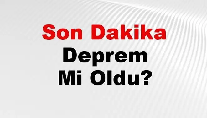 Hatay'da Geçtiğimiz Dakikalarda Şiddetli Deprem Alarmı!