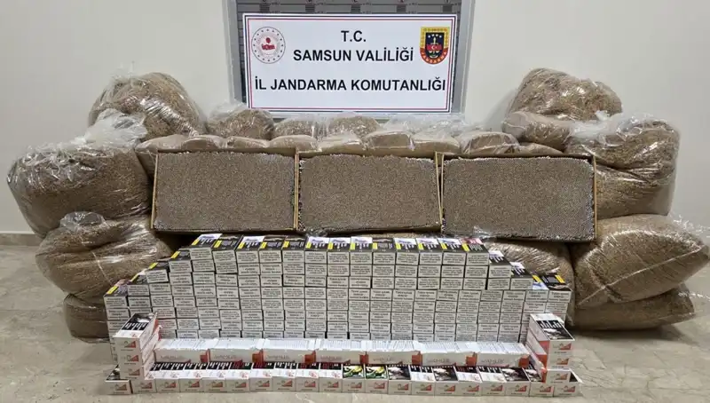 Samsun’da 1 Ton Kaçak Tütün Operasyonu: Güvenlik Güçleri Büyük Başarı Elde Etti