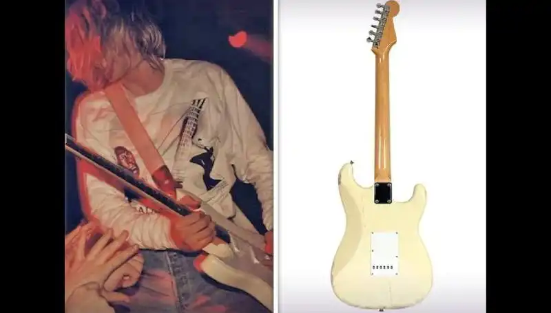 Kurt Cobain'in İkonik Gitarı Açık Artırmada Satışa Çıktı!