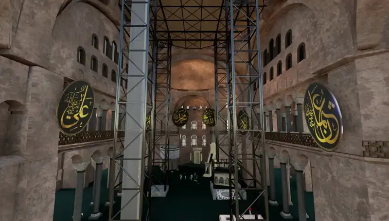 Ayasofya'da Tarihi Restorasyon: Kültürel Miras Yeniden Canlanıyor