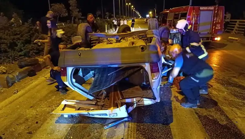İlginç Bir Kavşak Kazası: 2'si Ağır 7 Yaralı İle Gündeme Geldi