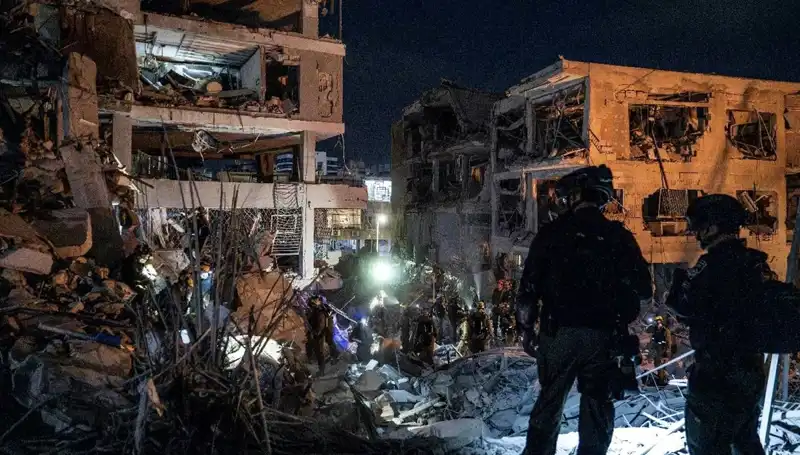 İran, İsrail İle Çatışma Sırasında 22 Bina Hedef Aldı: Yıkım Süreci Başladı