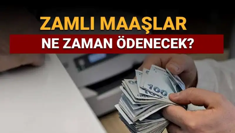 Emekli ve Memurların Zamlı Maaşları Hangi Tarihte Hesaplarda Olacak?
