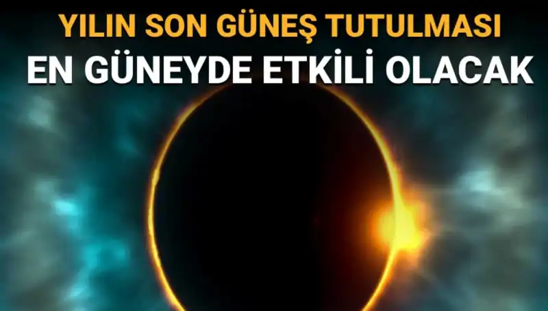 Eylül'de Gökyüzünde Eşsiz Bir Manzara: Güneş Tutulması