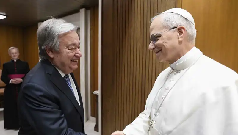 Papa Leo ve Guterres: Barış İçin Küresel Birliktelik