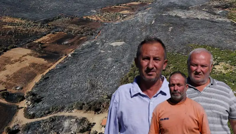 Çeşme Yangınında Yüzlerce Dönüm Arazi Kayıpları ve Dramatik Hikayeler