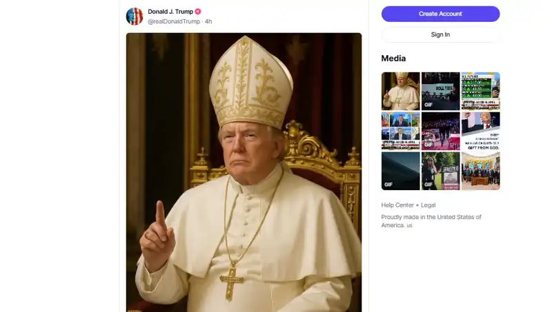 Trump’ın Papalık İlişkisi: Kendi Fotoğrafıyla Dikkatleri Üzerine Çekti