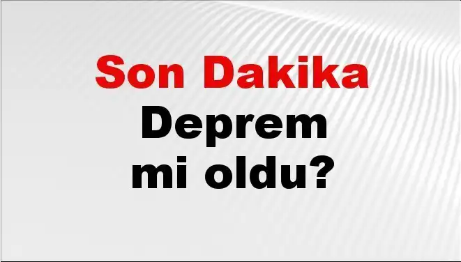 Antalya'da Şok Eden Deprem: Son Gelişmeler ve Ayrıntılar