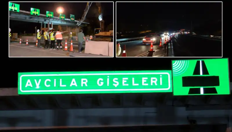 İstanbul'da Trafik Alarmı: Avcılar Gişeleri Çift Yönlü Kapatıldı!