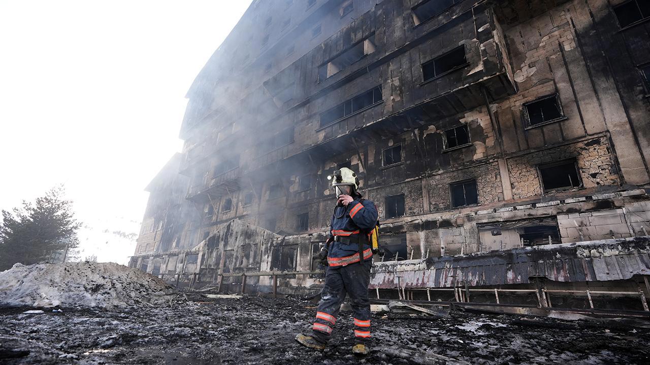 Kartalkaya'da Otel Yangınına İlişkin İtfaiye Raporu Hazırlandı