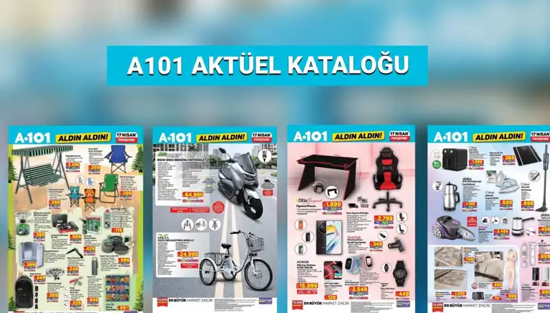A101 Market'te 17-24 Nisan Fırsatları: Ütüden Tencere Setine Her Şey Burada!