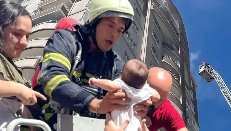 Kayseri'de 14 Katlı Binada Yangın: Olay Anı ve Sonrası Neler Yaşandı?