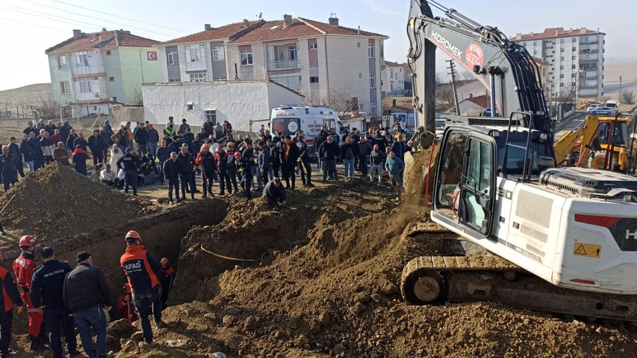 Ankara'da inşaat göçtü: 1 ölü, 1 işçi kayıp