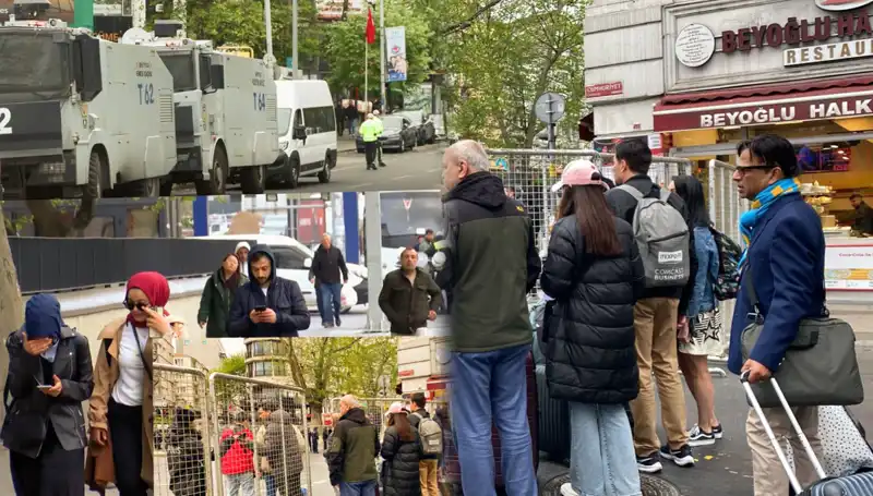 Taksim, Kadıköy ve Beşiktaş'ta 1 Mayıs İşçi Gösterileri Sürüyor