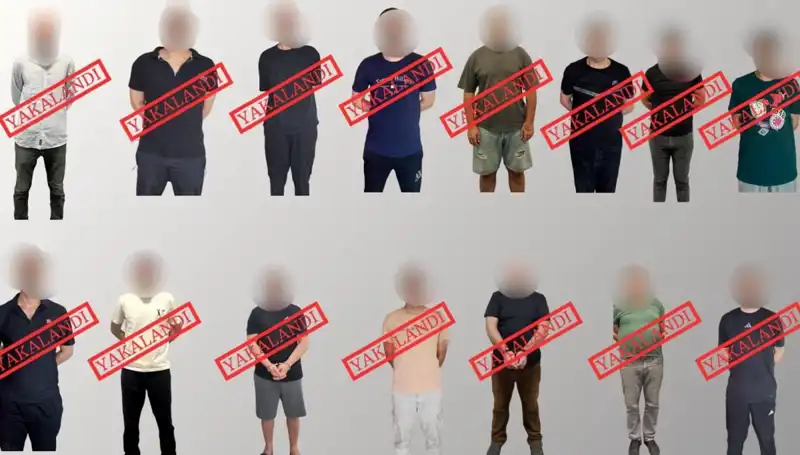 Kırmızı Bültenle Aranan 14 Suçlu, Güvenlik Güçleri Tarafından Ele Geçirildi