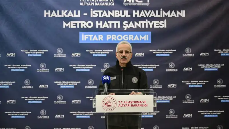 Ulaşımda Devrim: Halkalı-Gayrettepe Arası 57 Dakikaya İnecek