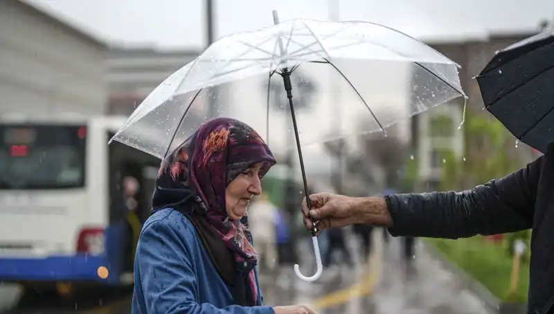 Tüm Türkiye'de Gök Gürültülü Sağanak Yağışlar Etkili Olacak!